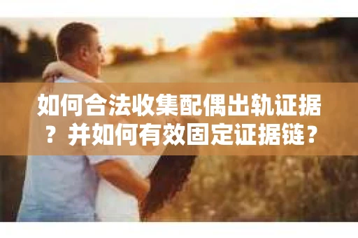 如何合法收集配偶出轨证据？并如何有效固定证据链？