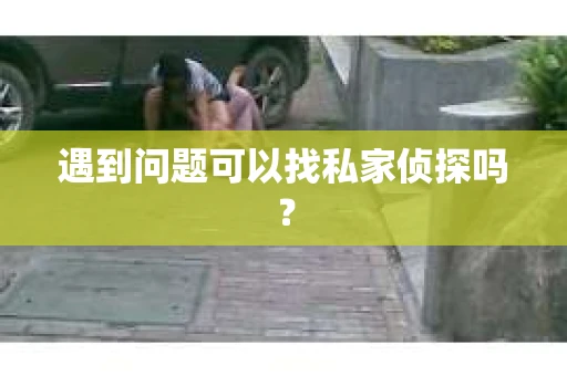 遇到问题可以找私家侦探吗？