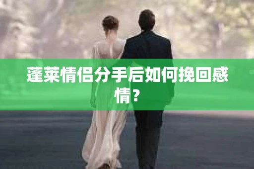 蓬莱情侣分手后如何挽回感情？